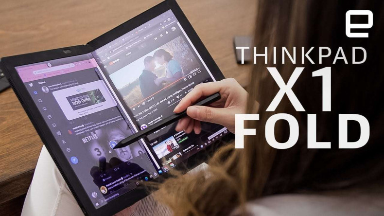 Lenovo ThinkPad X1 Fold, dünyanın ilk katlanabilir bilgisayarı