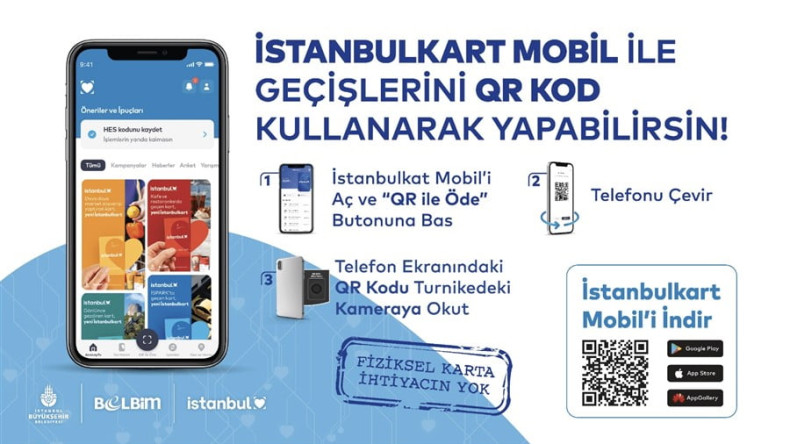 İstanbulkart Mobil ile Toplu Taşıma Ödemesi Nasıl Yapılır?