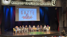 İsrail’e destek veren firmalar ‘a yönelik boykot masası paneli düzenlendi